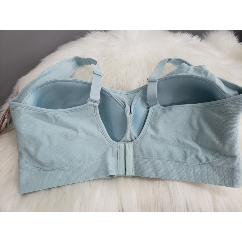 NEW 3XL SOFT SEA BLUE Shapermint Everyday Comfort Straps Wireless Shaping Bra - Picture 3 of 4